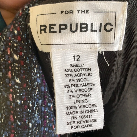 Blazer jacket tweed NWT for the republic - Picture 8 of 10
